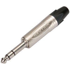 Neutrik NP3X Plug 1/4" Stereo Nickel/Silver